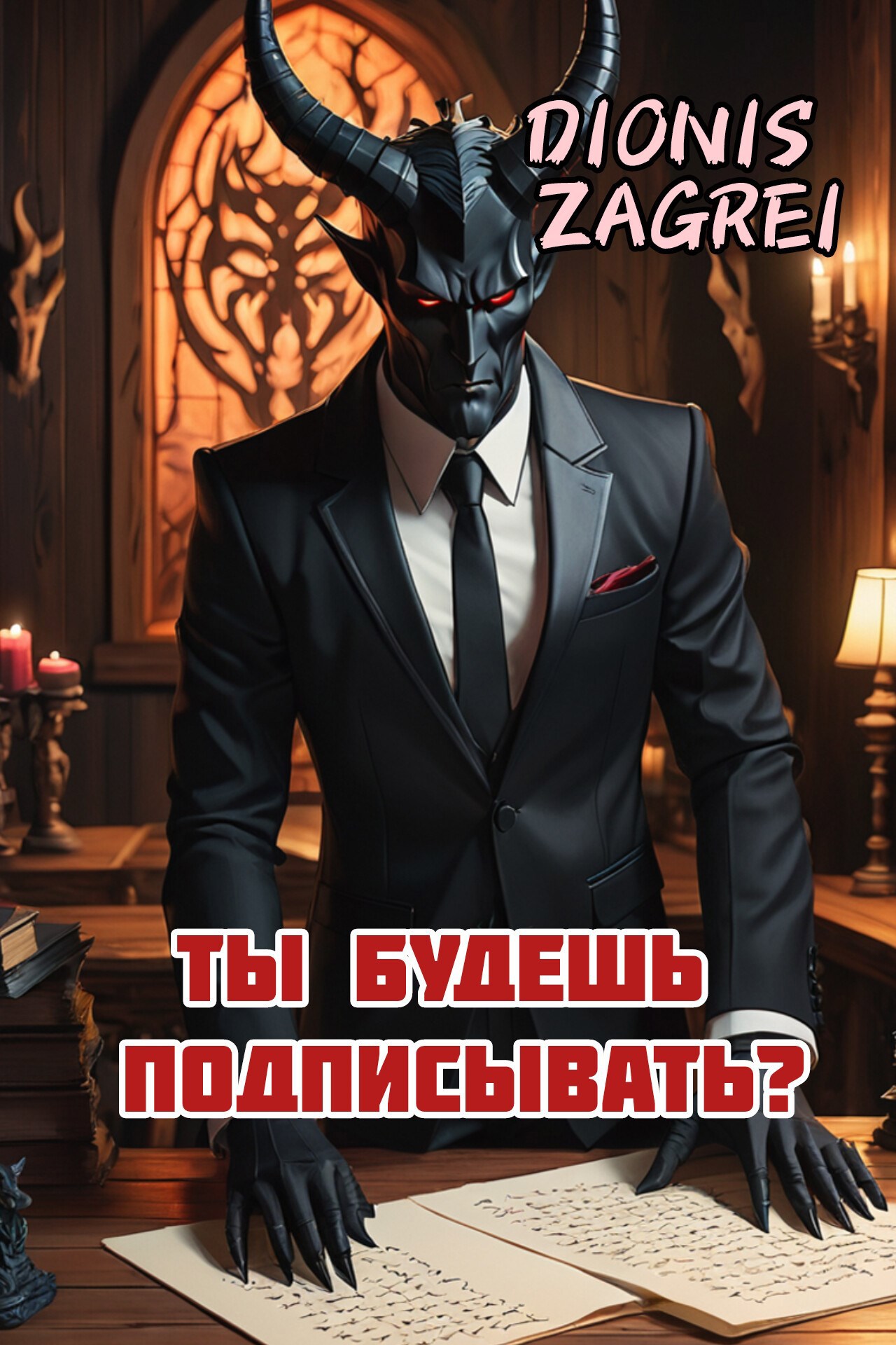 Обложка произведения Ты будешь подписывать?