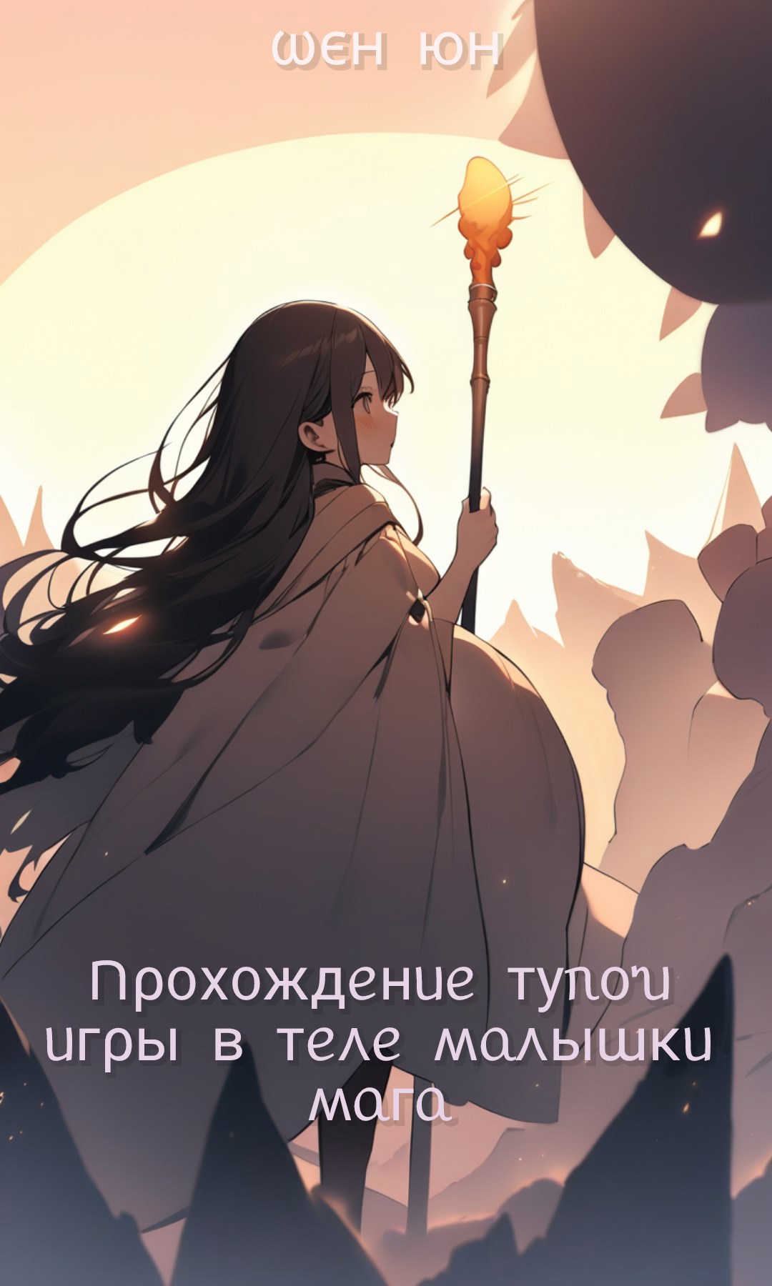 Обложка произведения Прохождение тупой игры в теле малышки-мага