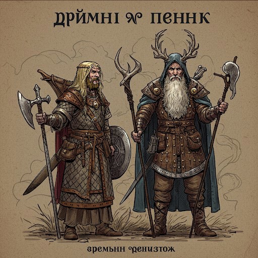 Обложка произведения Гриммир и Фенрир
