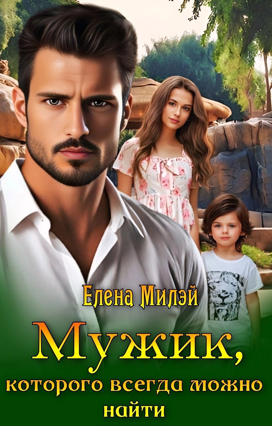 Обложка произведения Мужик, которого всегда можно найти