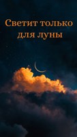Обложка произведения Светит только для луны