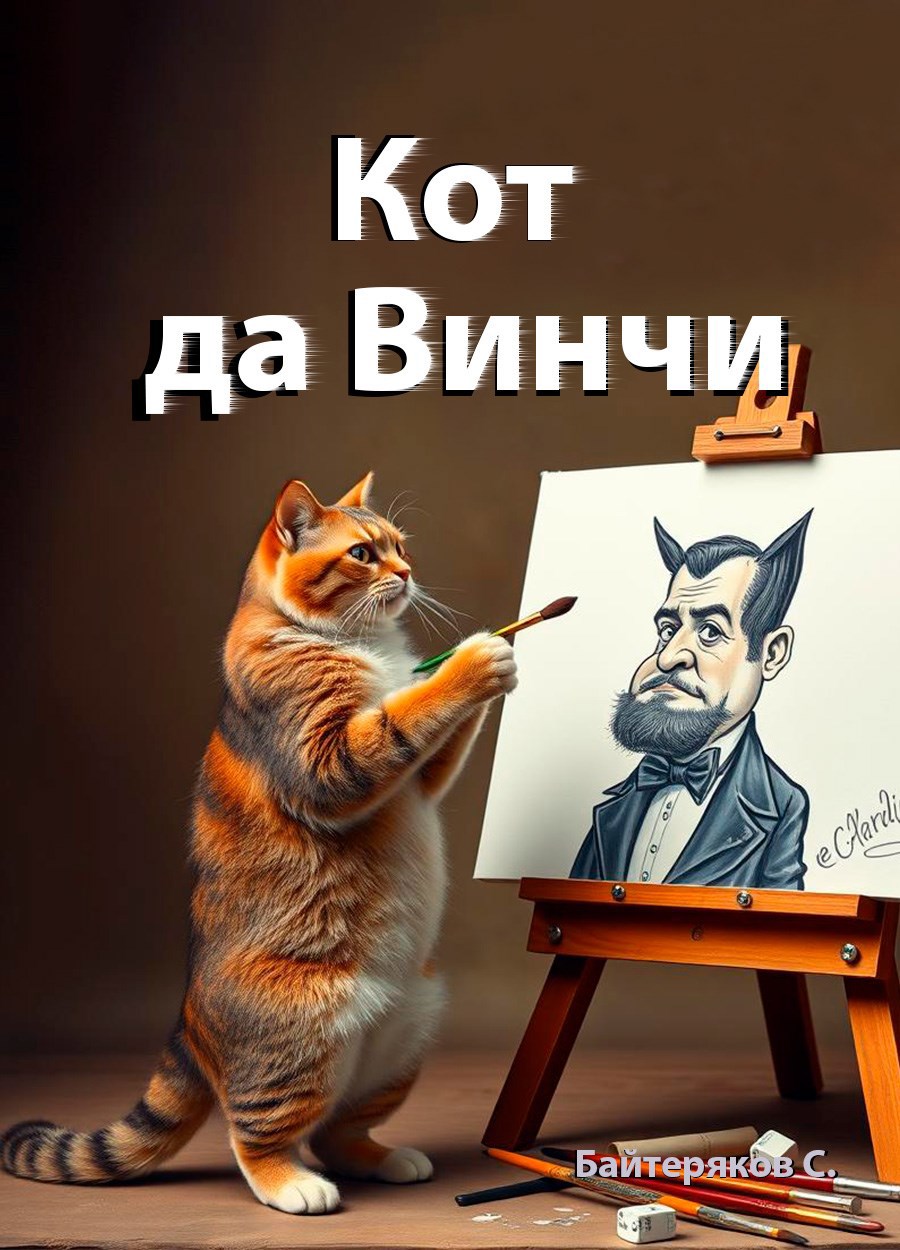 Обложка произведения Кот да Винчи