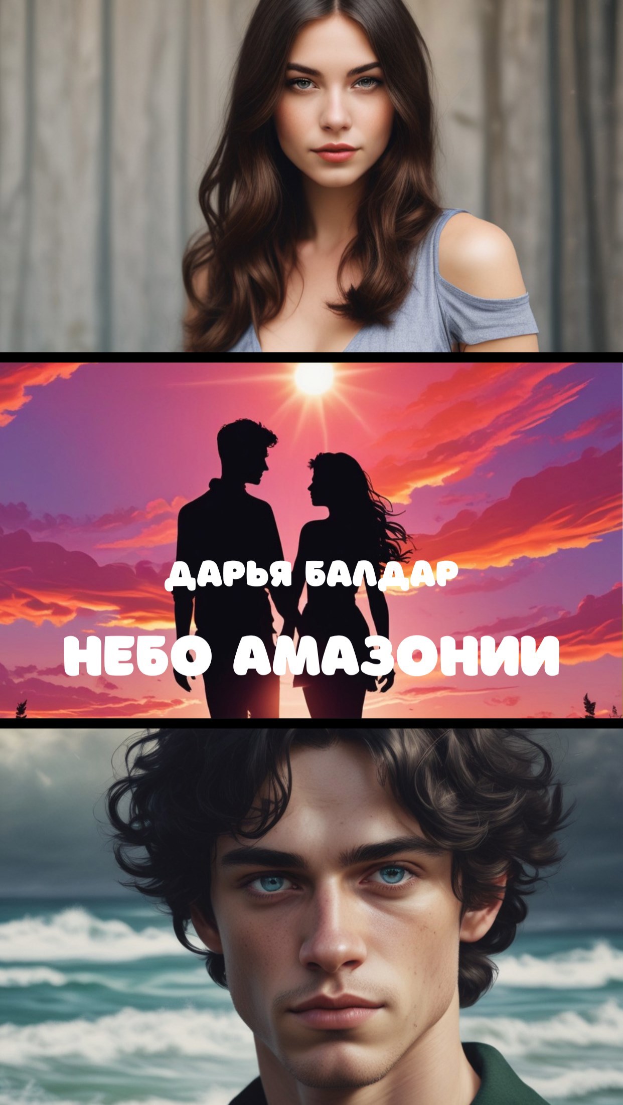 Обложка произведения Небо Амазонии
