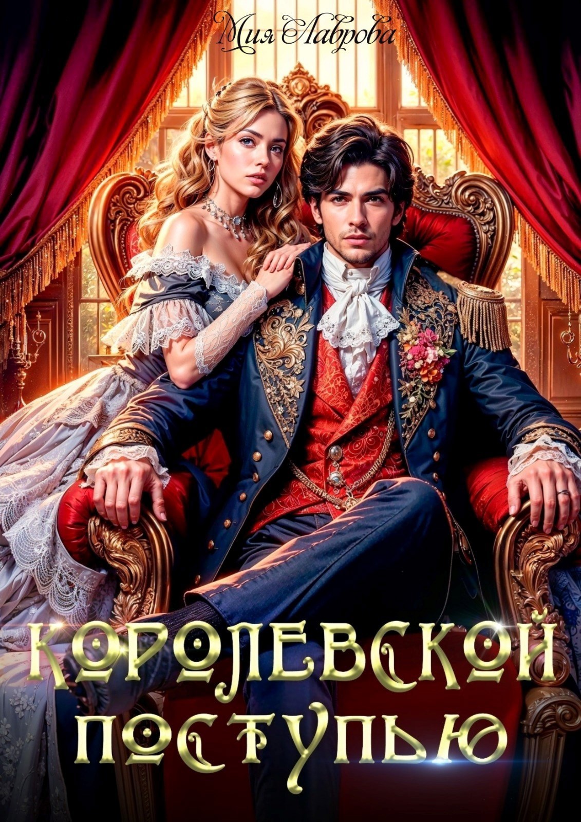 Обложка произведения Королевской поступью