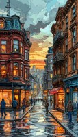 Обложка произведения Через дорогу