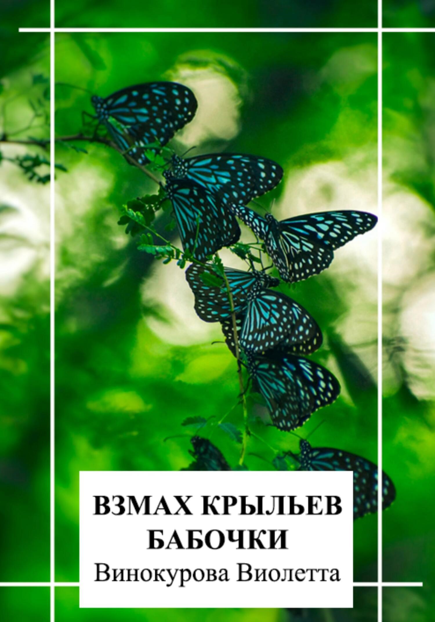 Обложка произведения Взмах крыльев бабочки