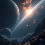 Обложка произведения Залитый кровью космос