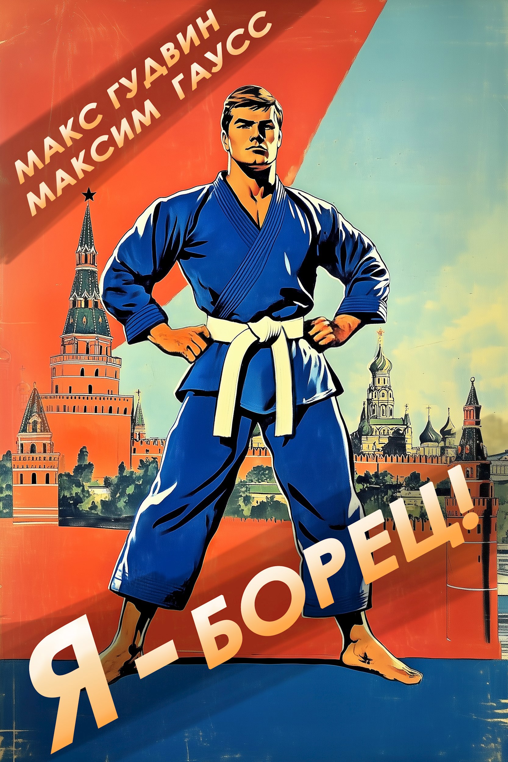 Обложка произведения Я - борец! Назад в СССР.