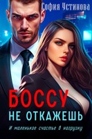 Обложка произведения Боссу не откажешь. Маленькое счастье в нагрузку.
