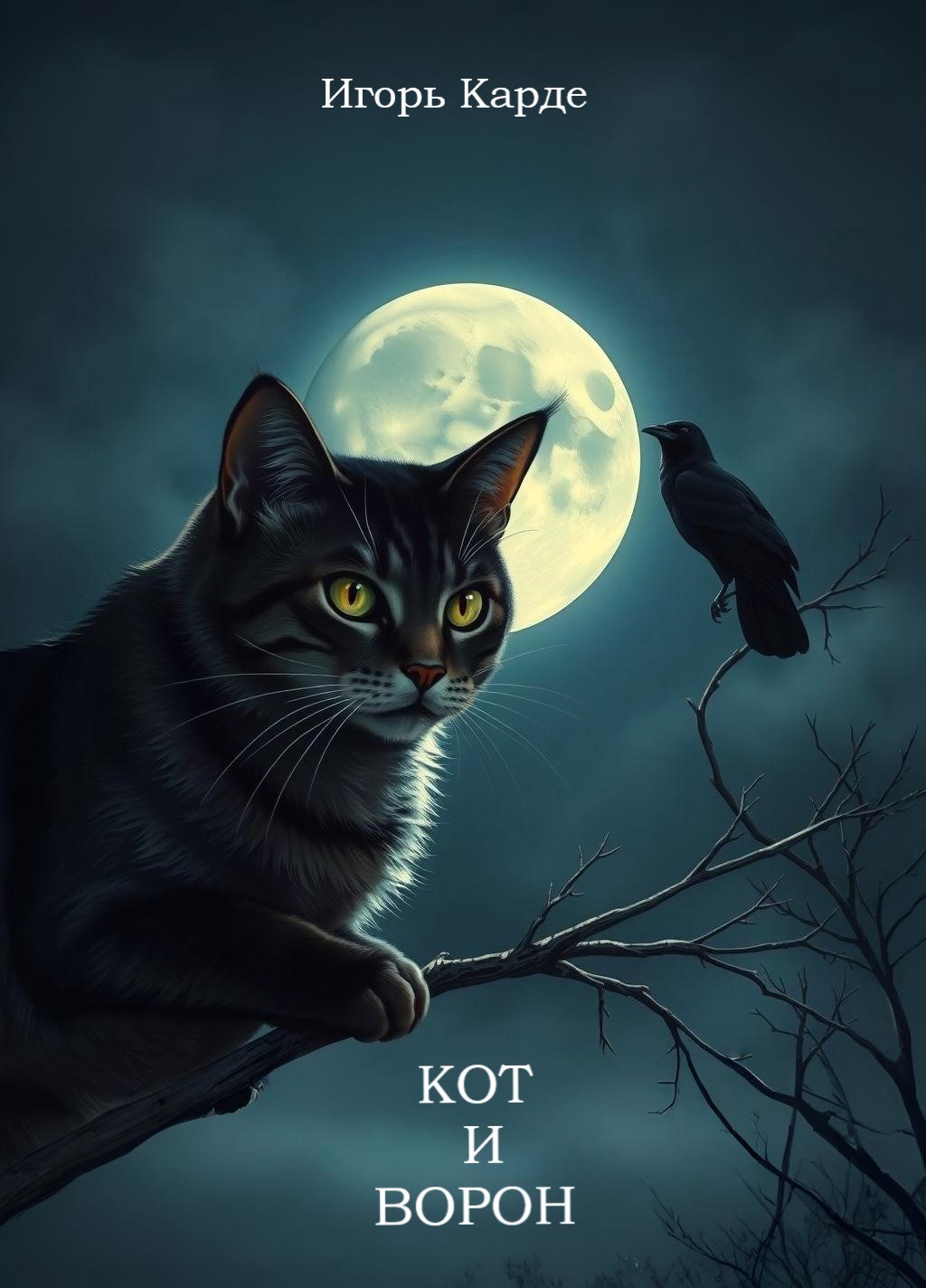 Обложка произведения Кот и ворон