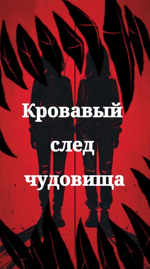 Обложка произведения Кровавый след чудовища