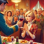 Обложка произведения Сказание о хитромудром грузине и девице-ломаке
