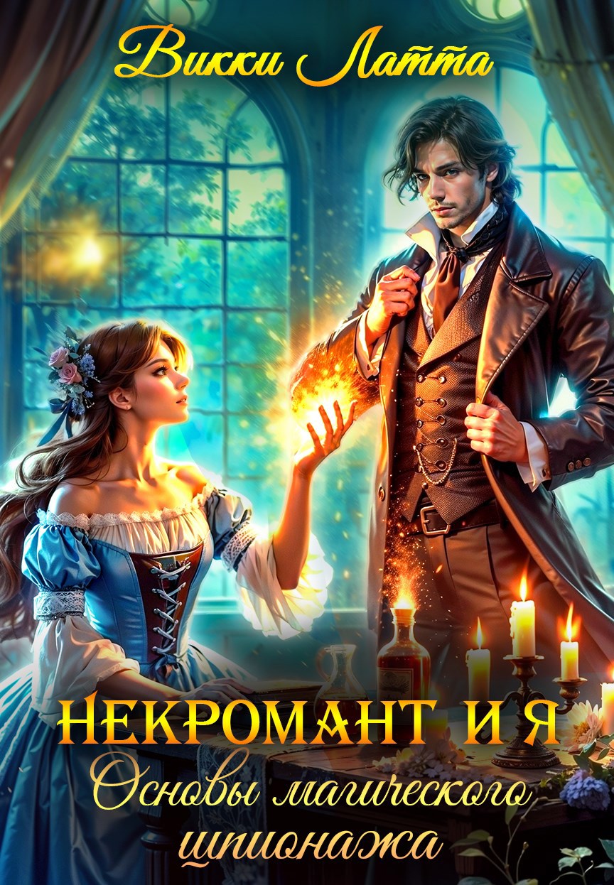 Обложка произведения Некромант и я. Основы магического шпионажа
