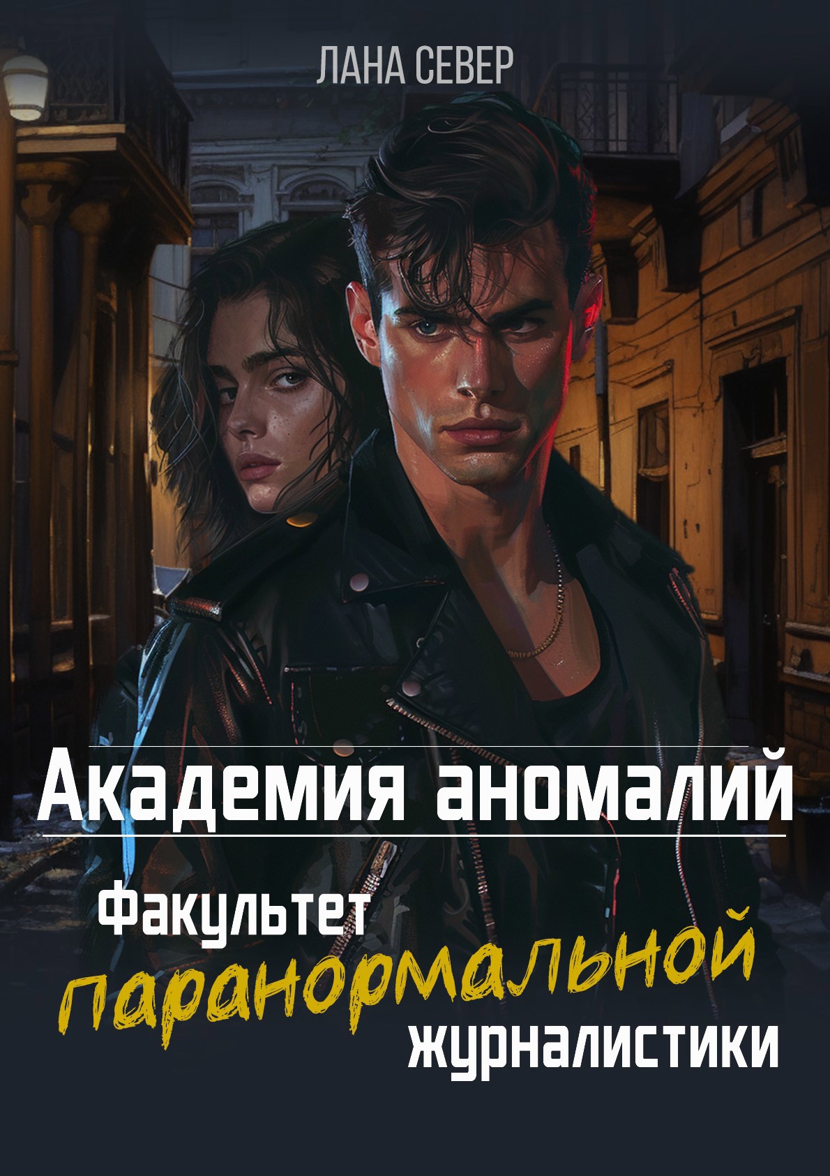Обложка произведения Академия аномалий. Факультет паранормальной журналистики