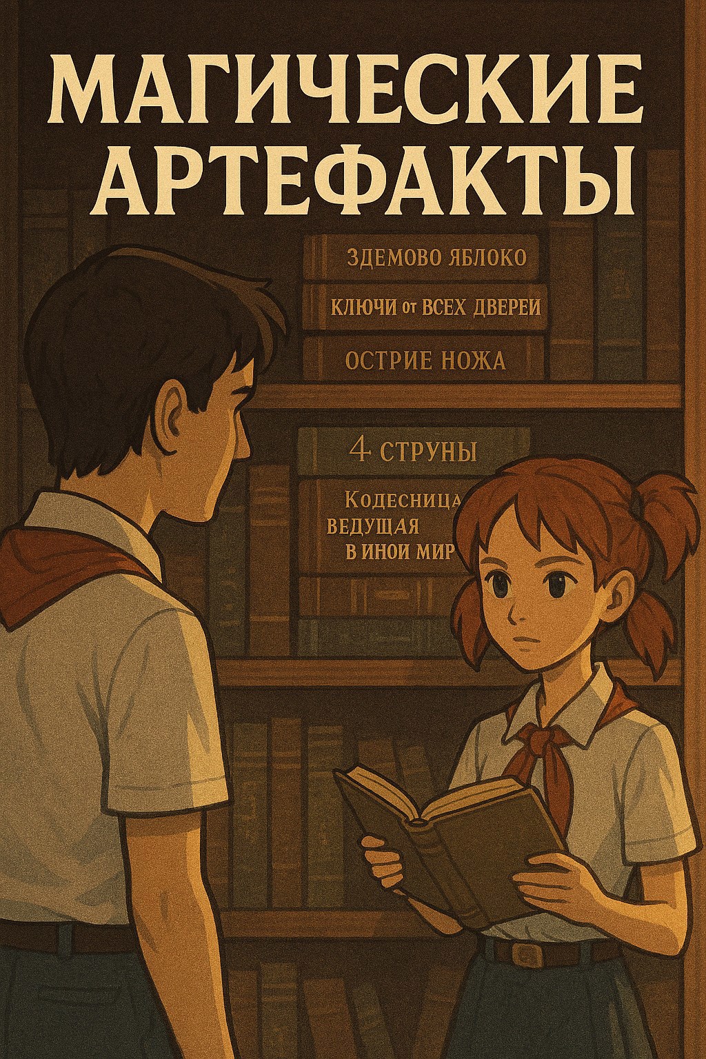Обложка произведения Бесконечное лето и Потерянная брошь. Книга вторая – Магические артефакты (Алиса рут)