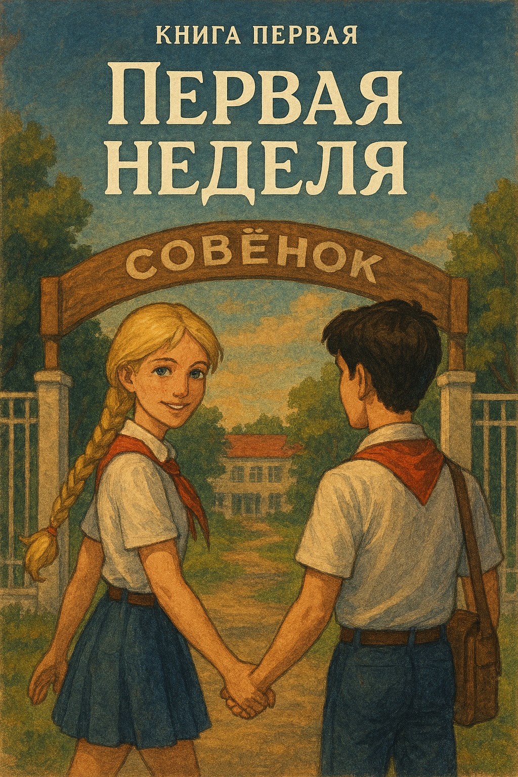 Обложка произведения Бесконечное лето и Потерянная брошь. Книга первая – Первая неделя (Славя рут)