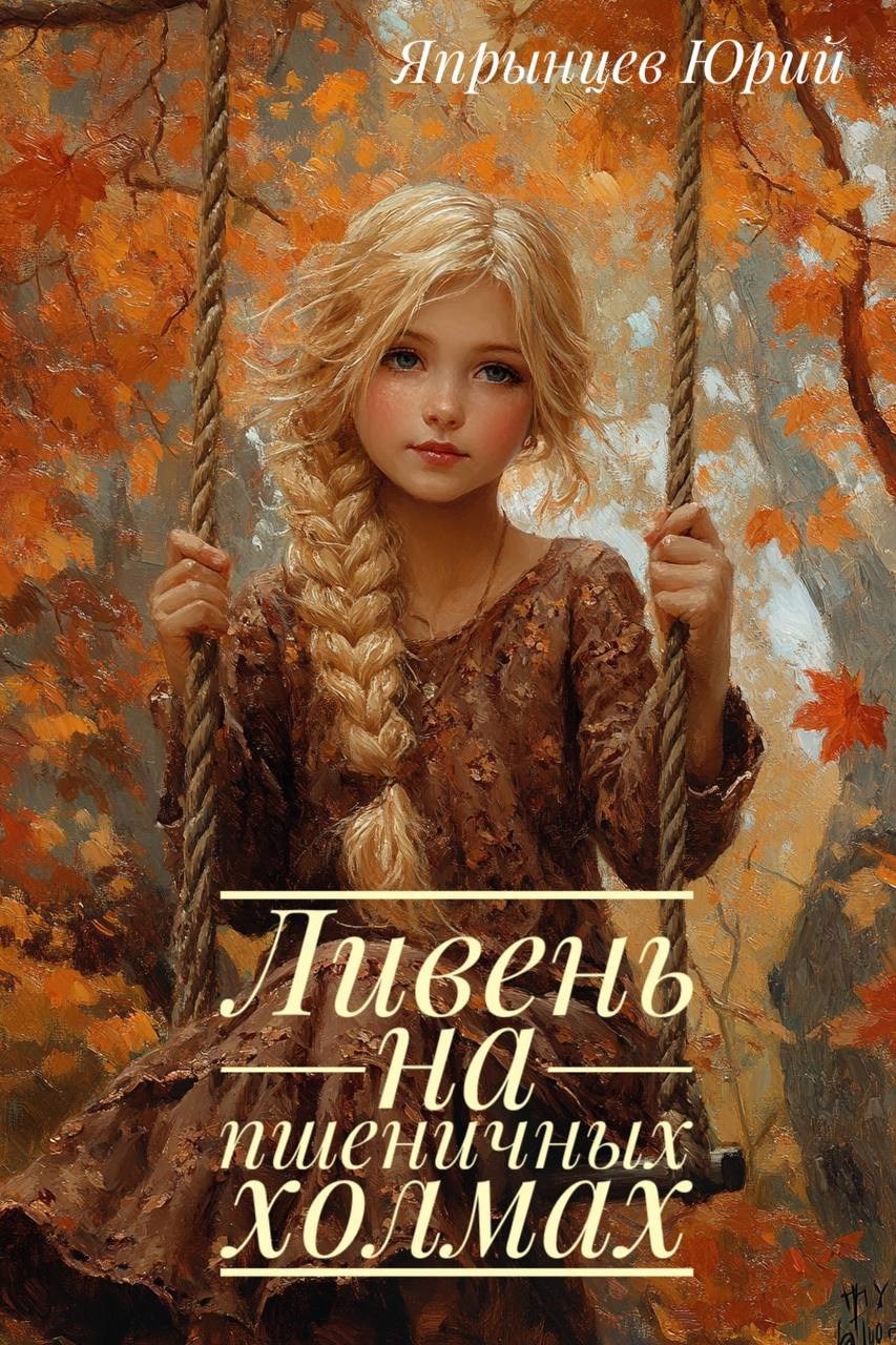 Обложка произведения Ливень на пшеничных холмах