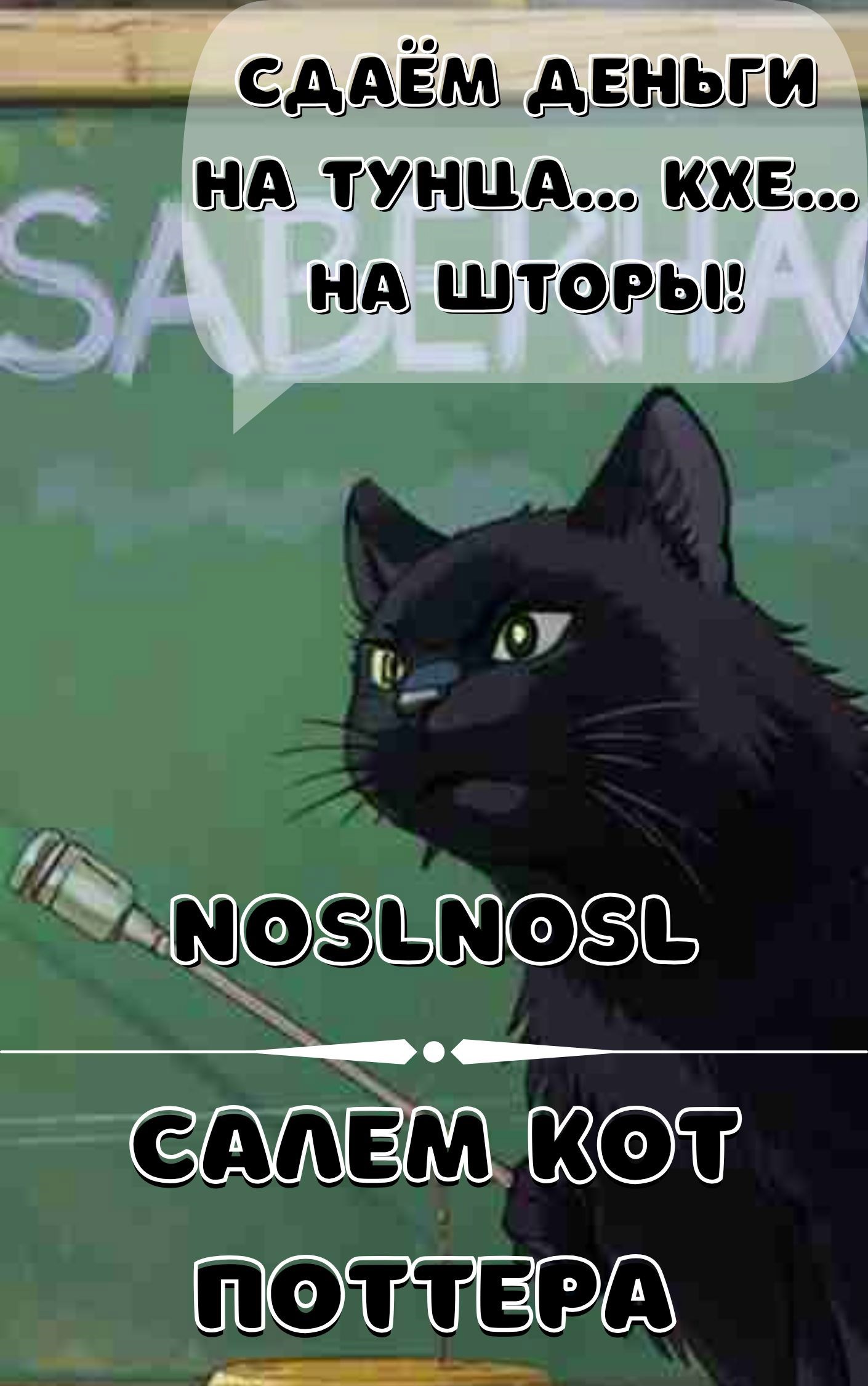 Обложка произведения Салем кот Поттера