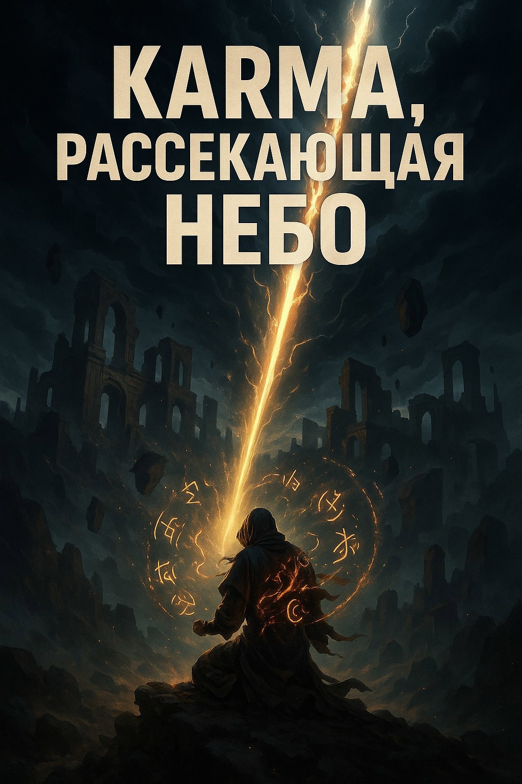 Обложка произведения Карма, рассекающая Небо