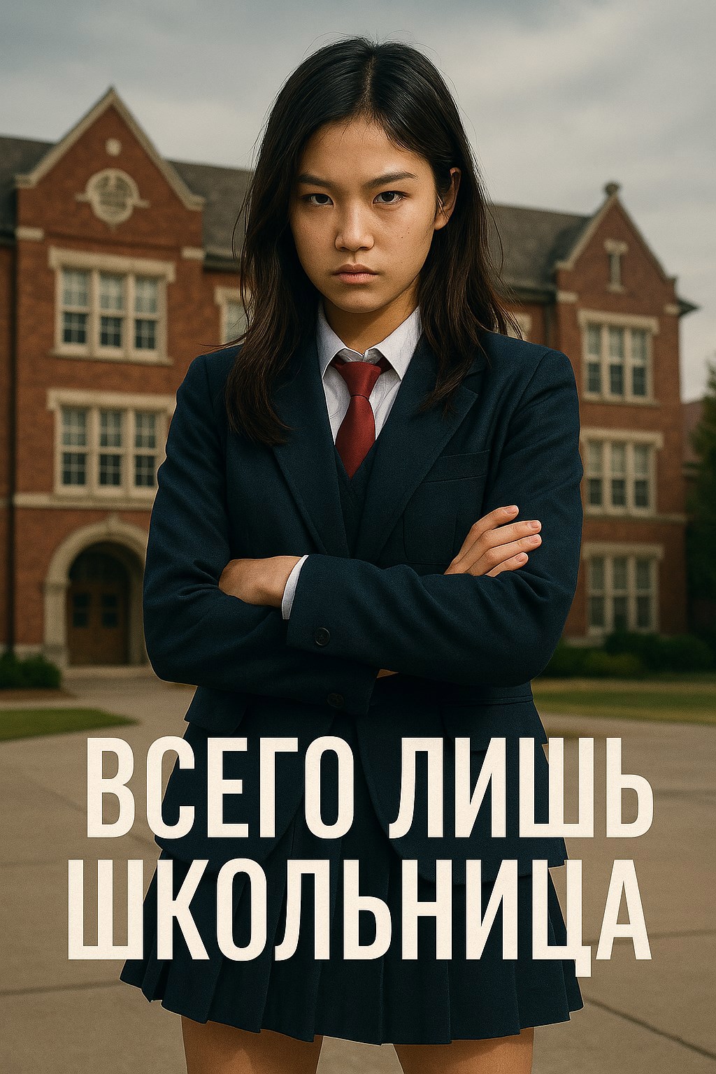 Обложка произведения Всего лишь школьница