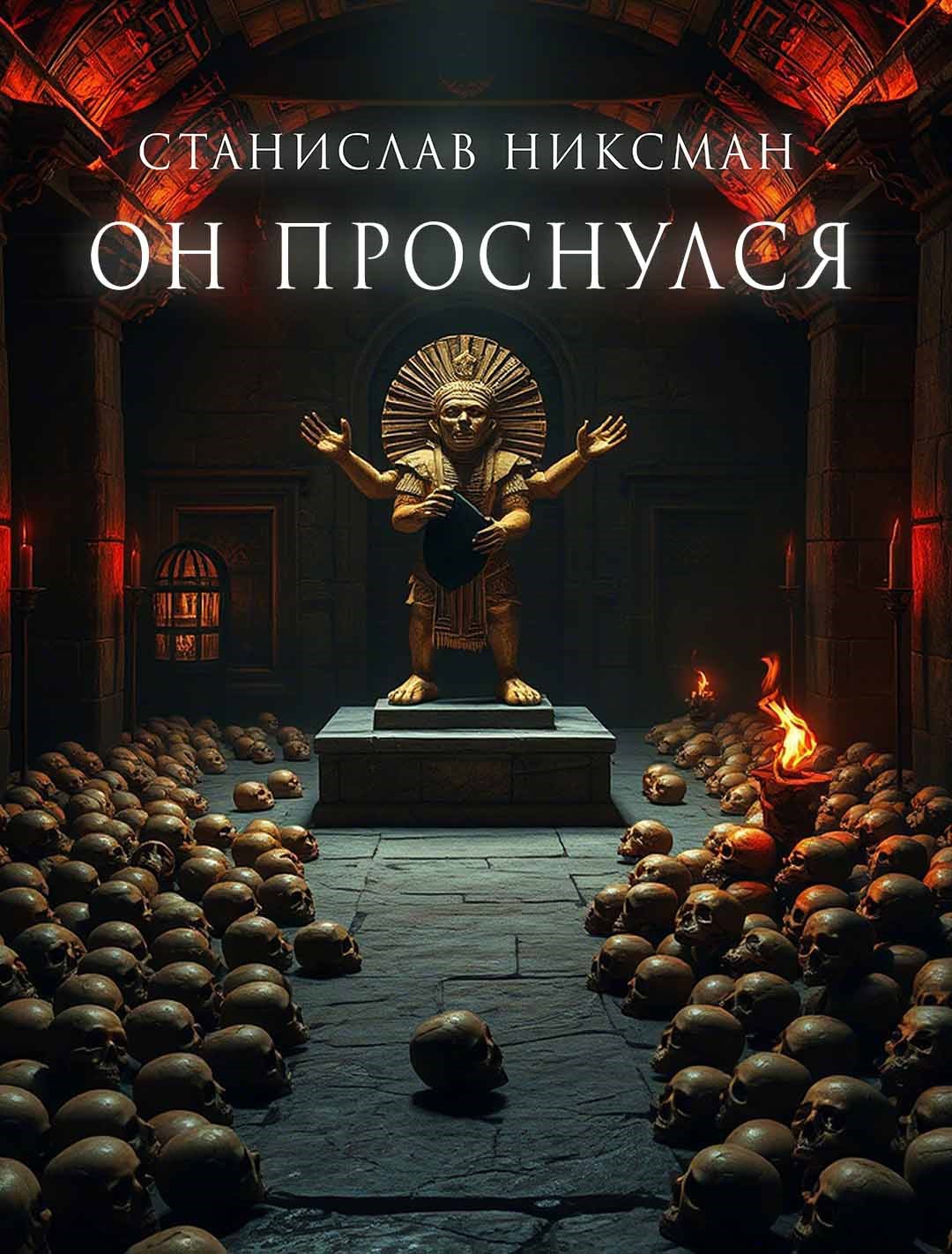 Обложка произведения Он проснулся
