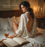 Обложка произведения Между простынёй и книгой