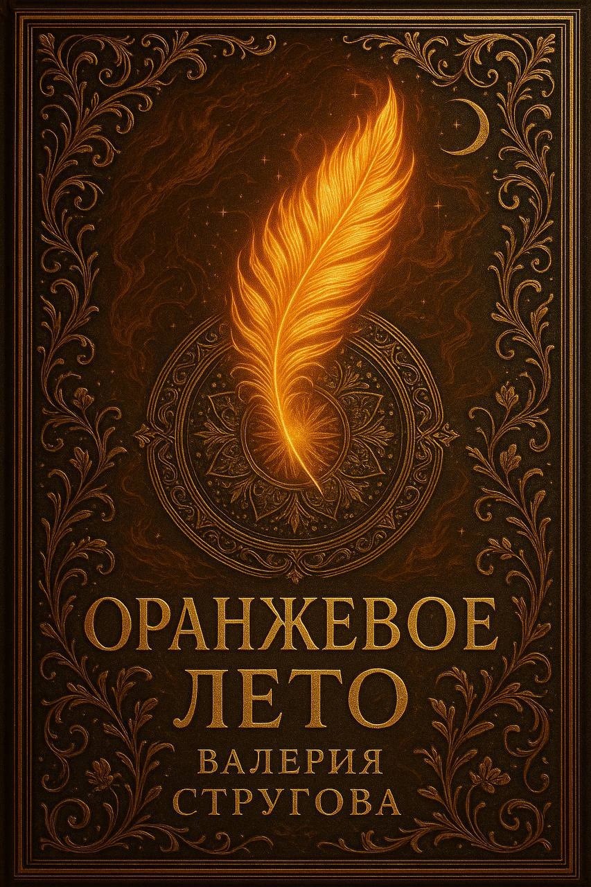 Обложка произведения Оранжевое лето
