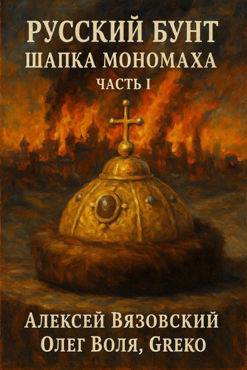 Обложка произведения Русский бунт. Шапка Мономаха. Часть I