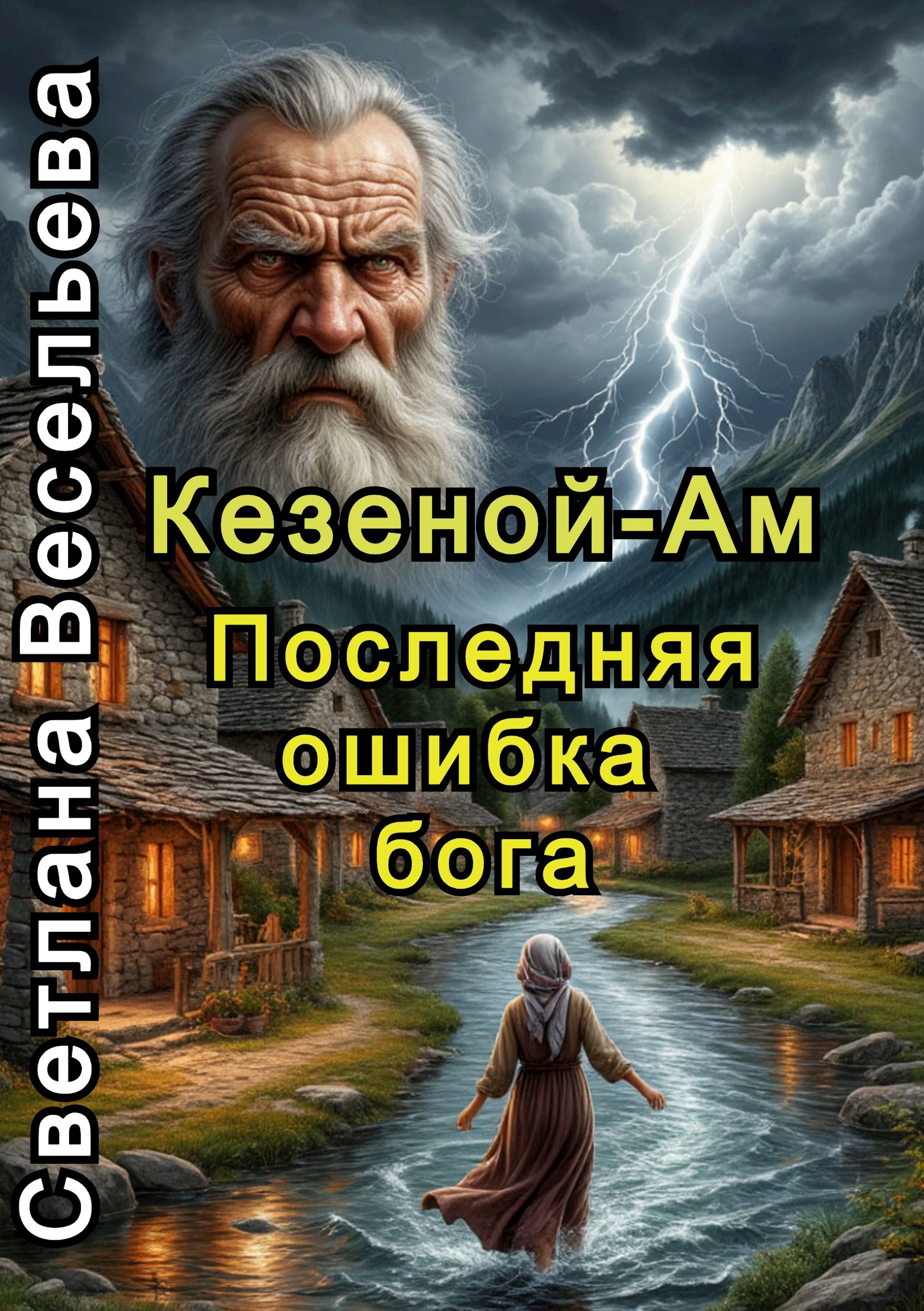 Обложка произведения Кезеной-Ам. Последняя ошибка бога