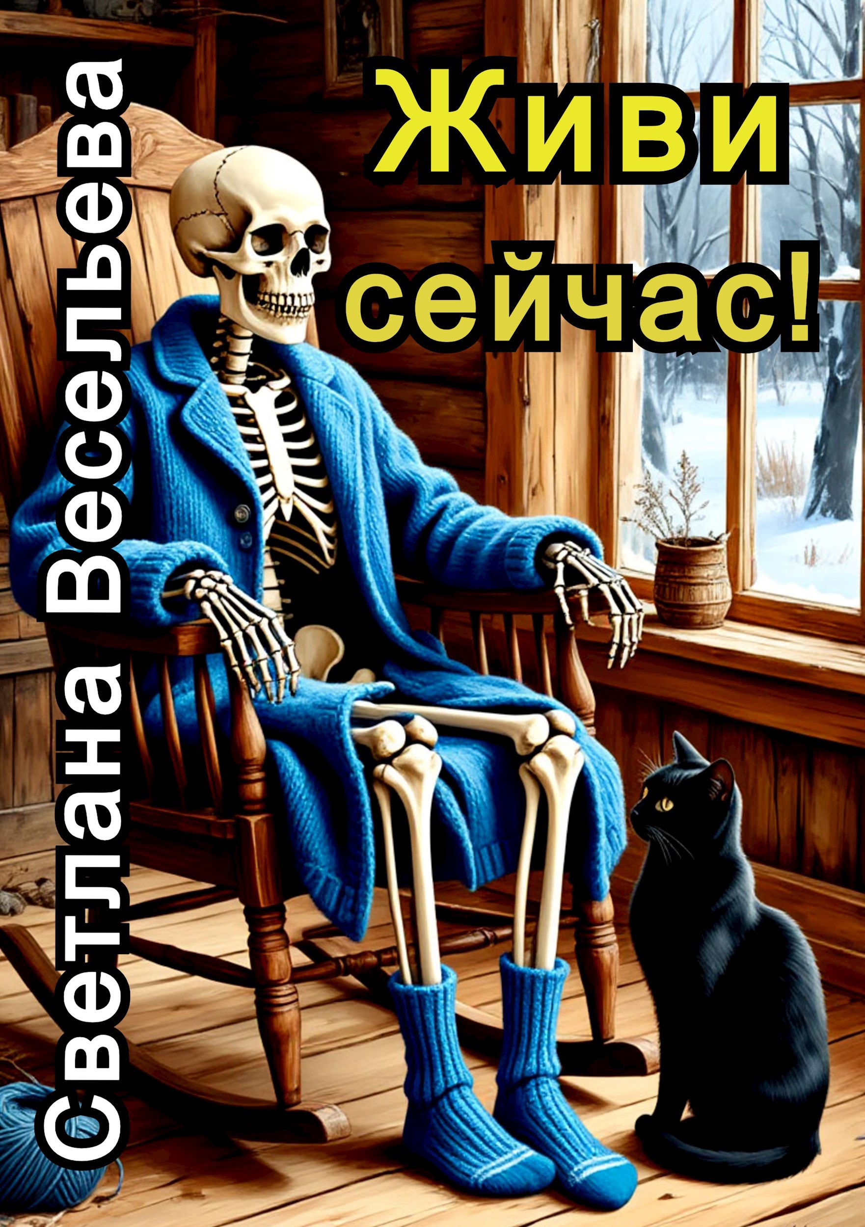 Обложка произведения Живи сейчас!