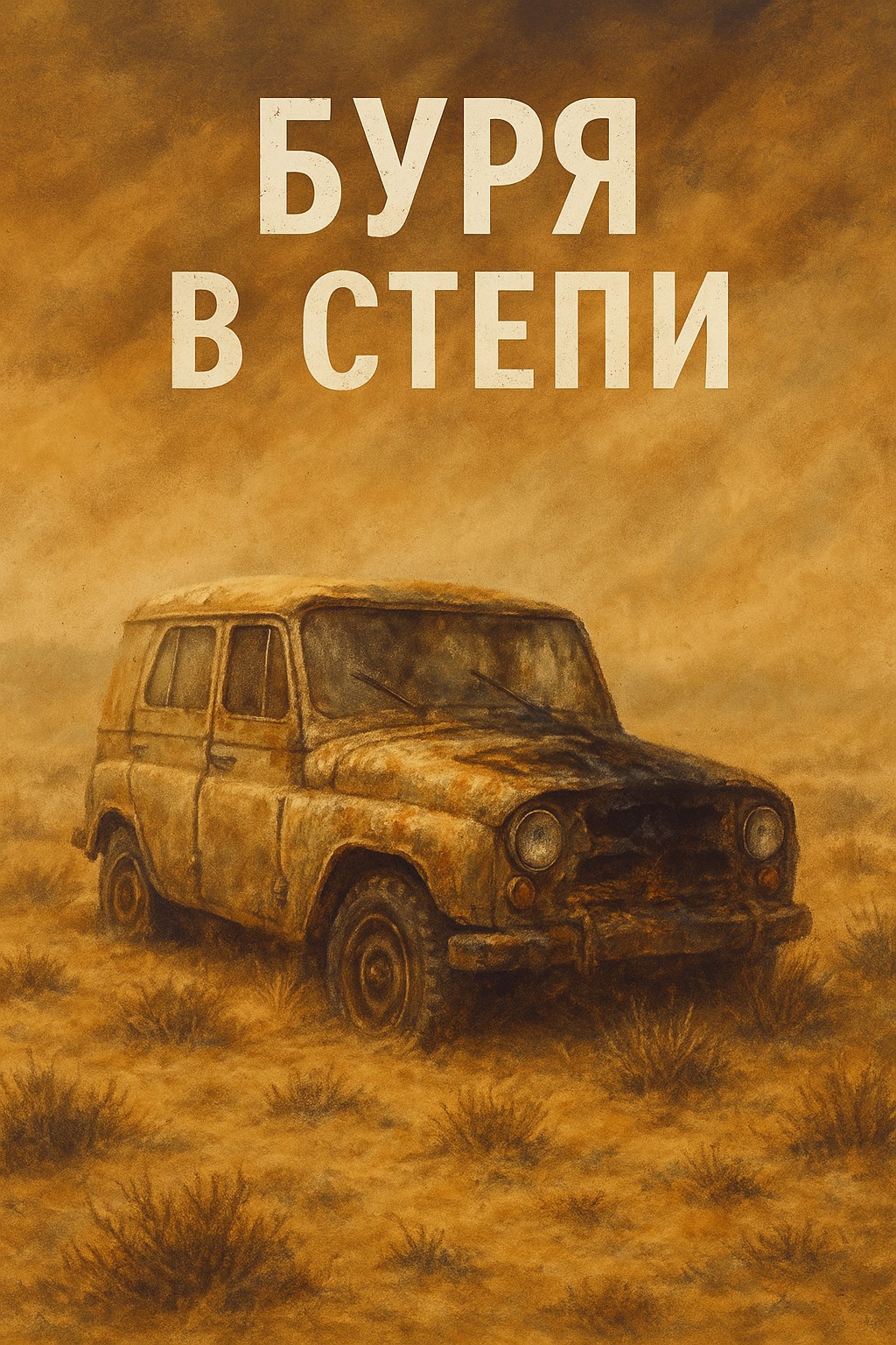 Обложка произведения Буря в степи