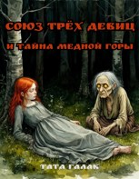 Обложка произведения Союз трëх девиц и тайна Медной горы