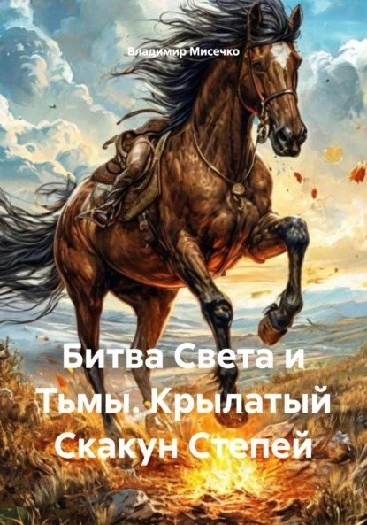 Обложка произведения Битва Света и Тьмы. Крылатый Скакун Степей