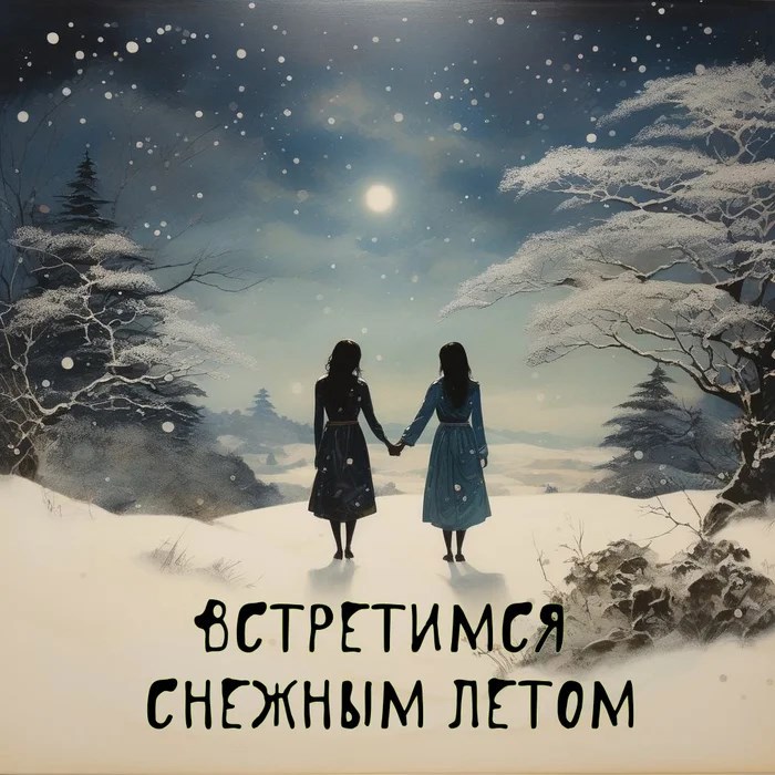 Обложка произведения Встретимся снежным летом