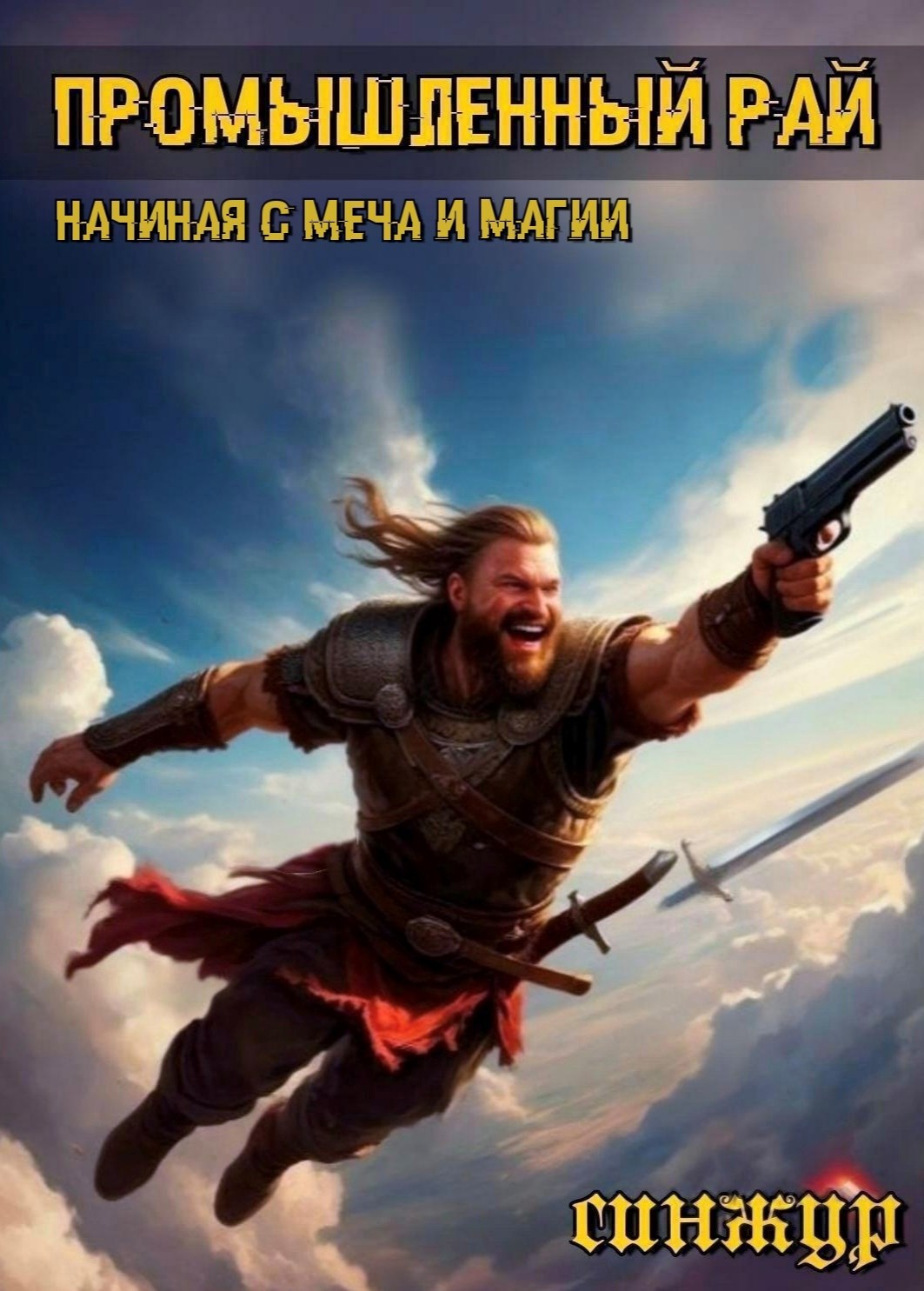 Обложка произведения Т.И.Промышленный рай: начиная с меча и магии