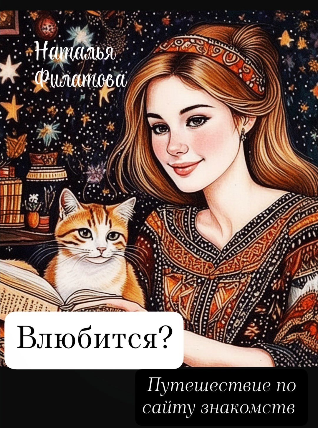 Обложка произведения Влюбится? Путешествие по сайту знакомств