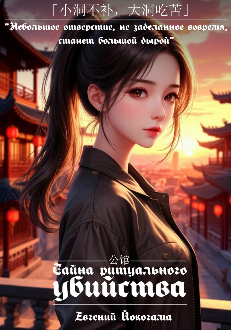 Обложка произведения Гунгуань. Тайна ритуального убийства.