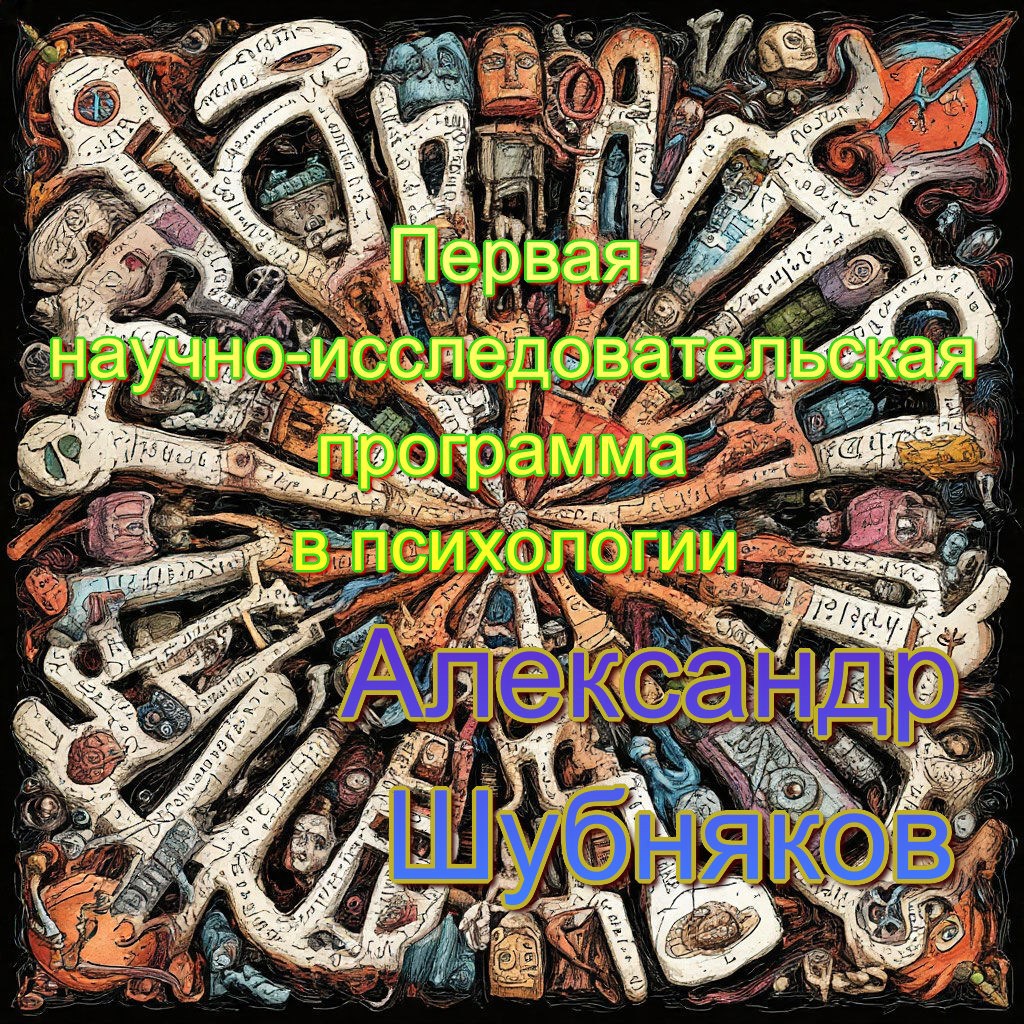 Обложка произведения Первая научно исследовательская программа в психологии