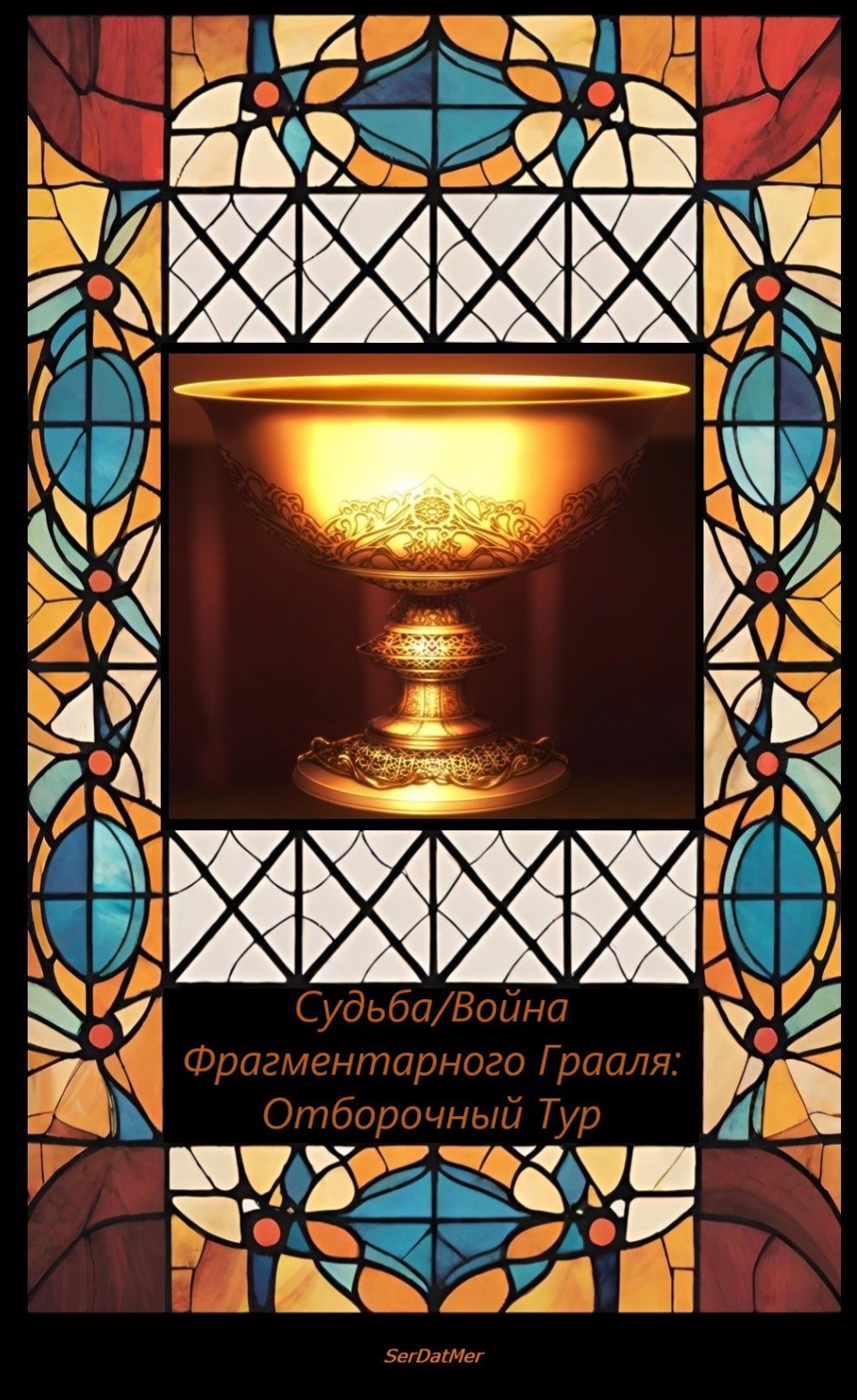 Обложка произведения Судьа/Война Фрагментарного Грааля: Отборочный Тур