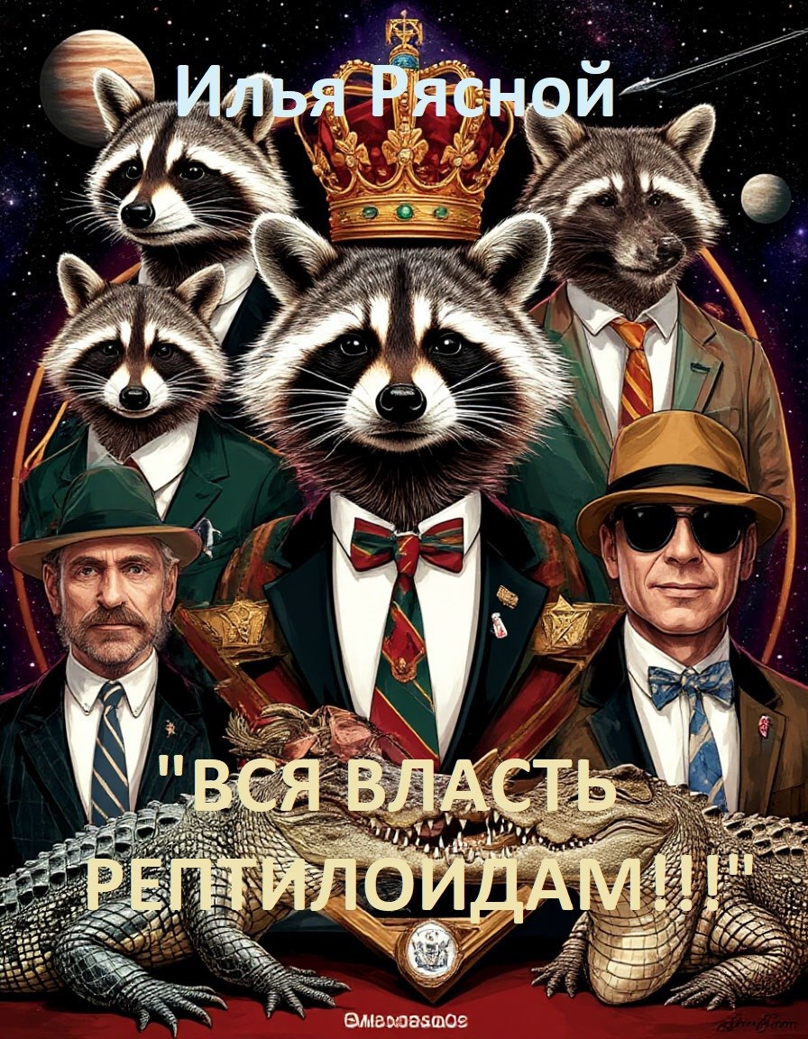 Обложка произведения "Вся власть рептилоидам!"