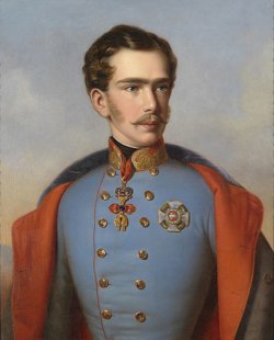Франц Иосиф в 1855