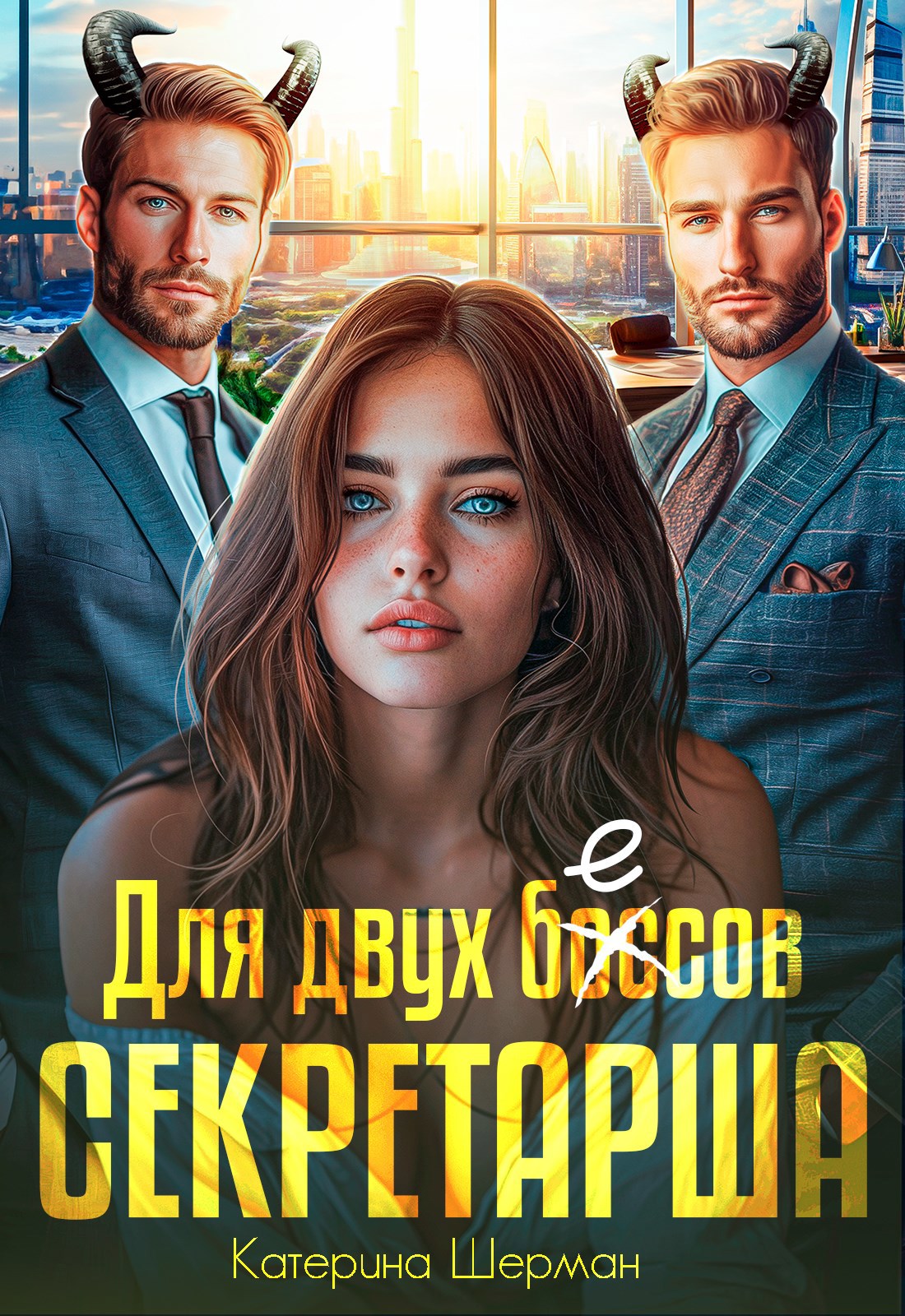 Обложка произведения Секретарша для двух боссов