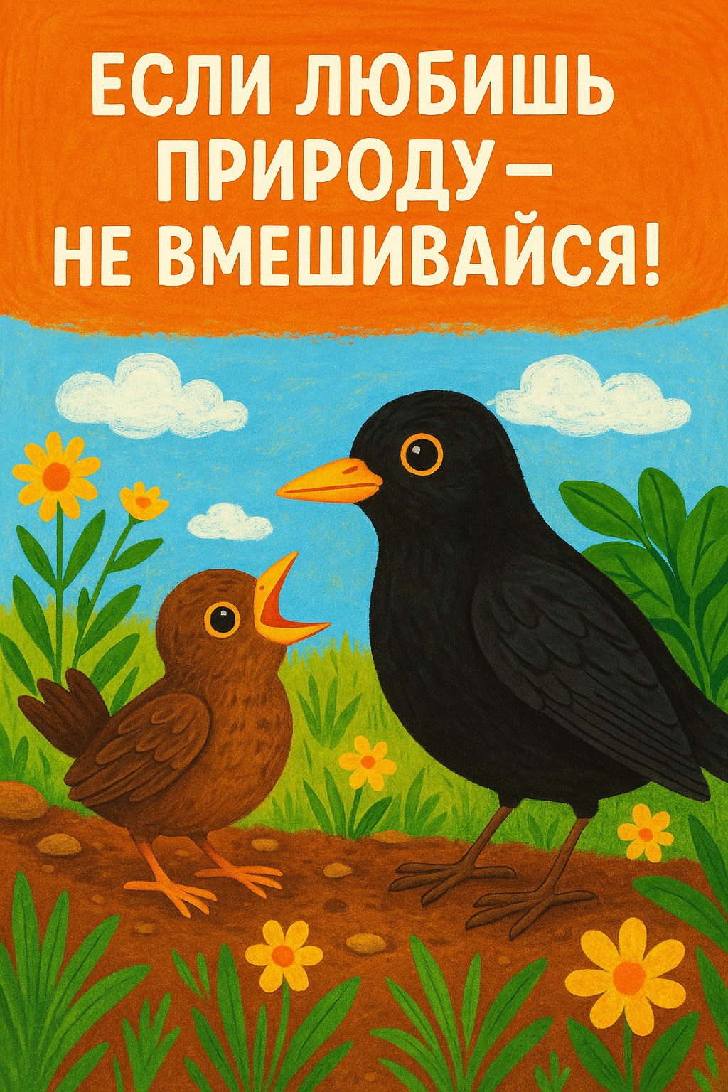 Обложка произведения Если любишь природу – не вмешивайся!