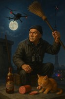Обложка произведения Случай на крыше