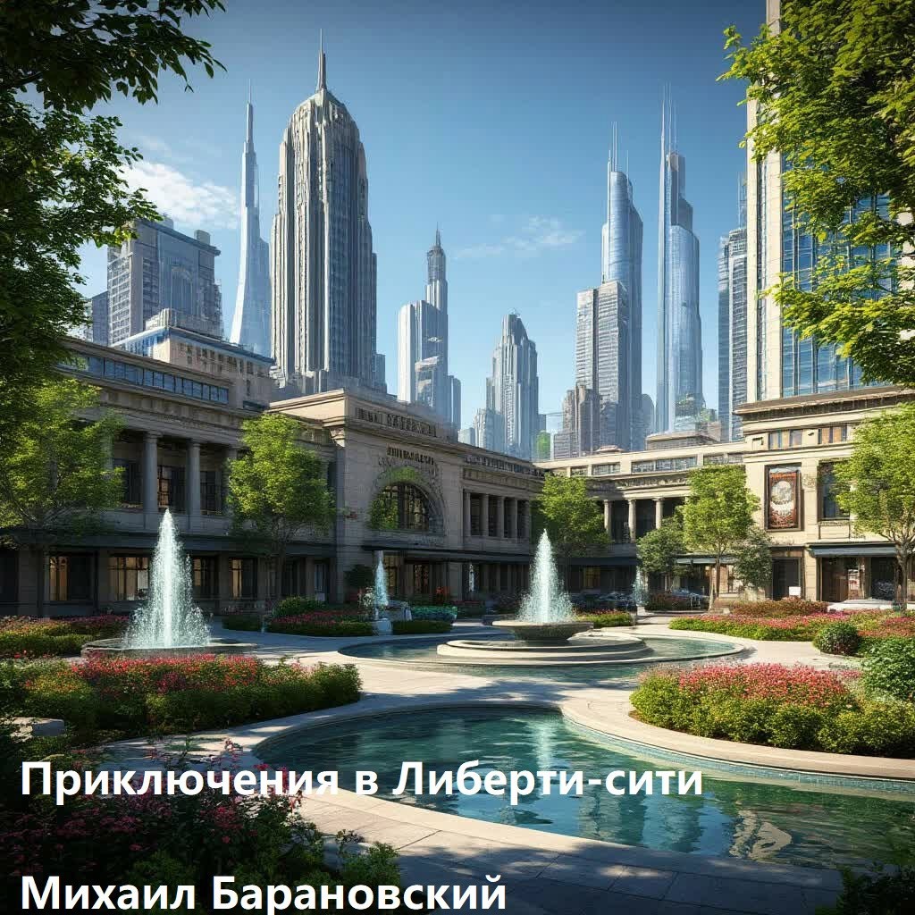 Обложка произведения Приключения в Либерти-сити