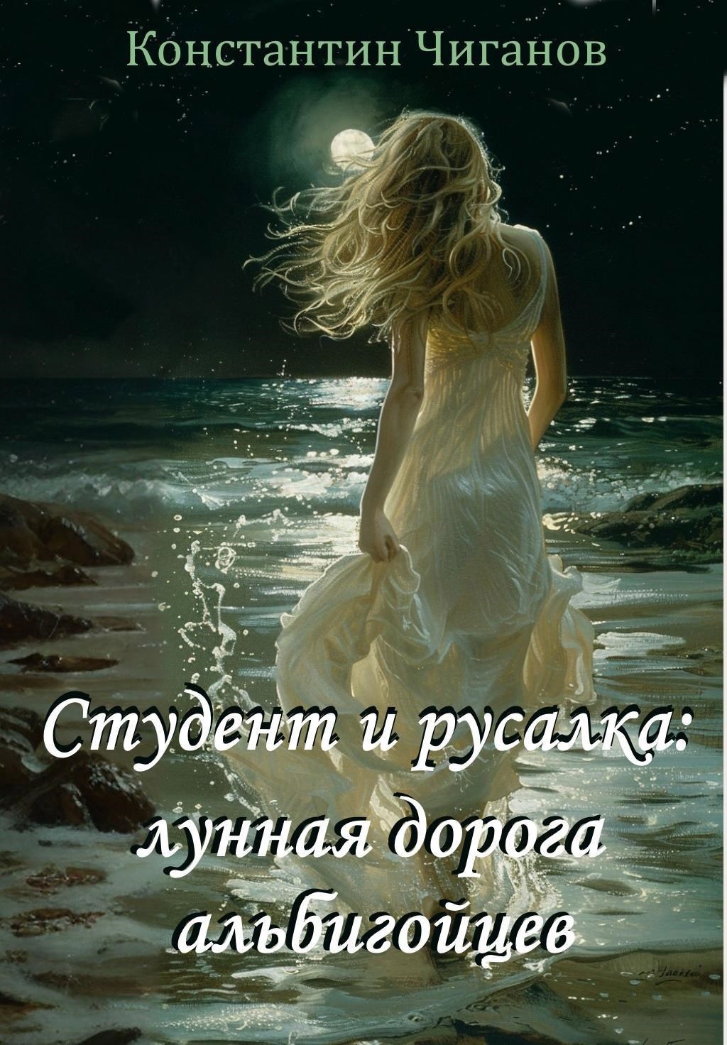 Обложка произведения Студент и русалка: лунная дорога альбигойцев