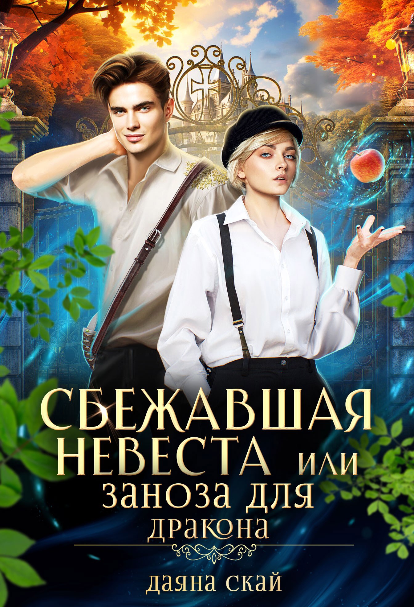 Обложка произведения Сбежавшая невеста или Заноза для дракона