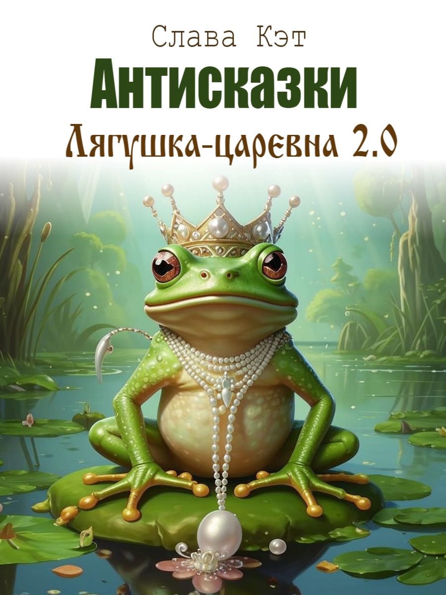 Обложка произведения Антисказки. Лягушка-царевна 2.0