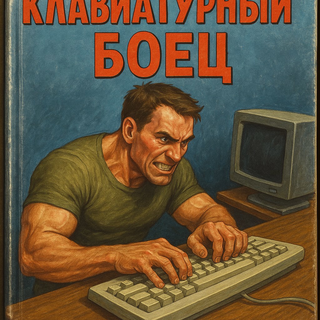 Обложка произведения Клавиатурный Боец