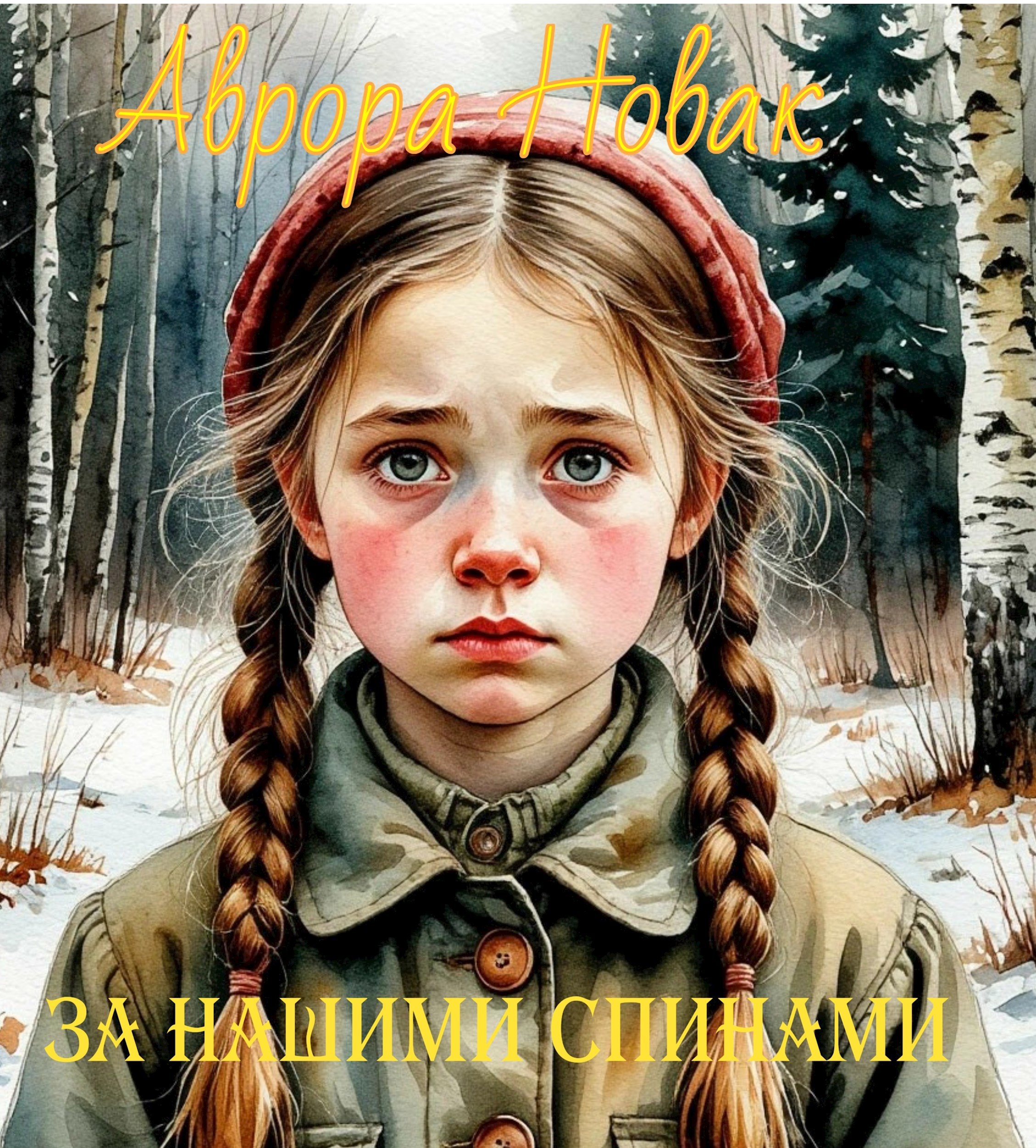 Обложка произведения За нашими спинами